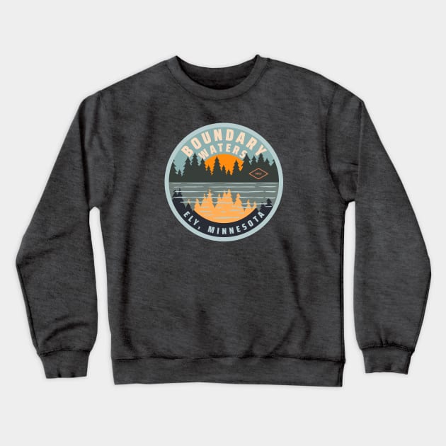 Boundary Waters Canoe Wilderness Area, Ely, Minnesota Crewneck Sweatshirt by Spatium Natura